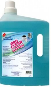 Proclean Liquid Laundry Detergent, even though being concentrated goes into solution instantly and has excellent properties of removal of dirt, carbon deposits, oily and greasy deposits from all types of fabrics. Proclean is pleasantly perfumed and it is perfectly safe on all washable fabrics in all concentrations and dilutions.Appearance : Light blue viscous liquid